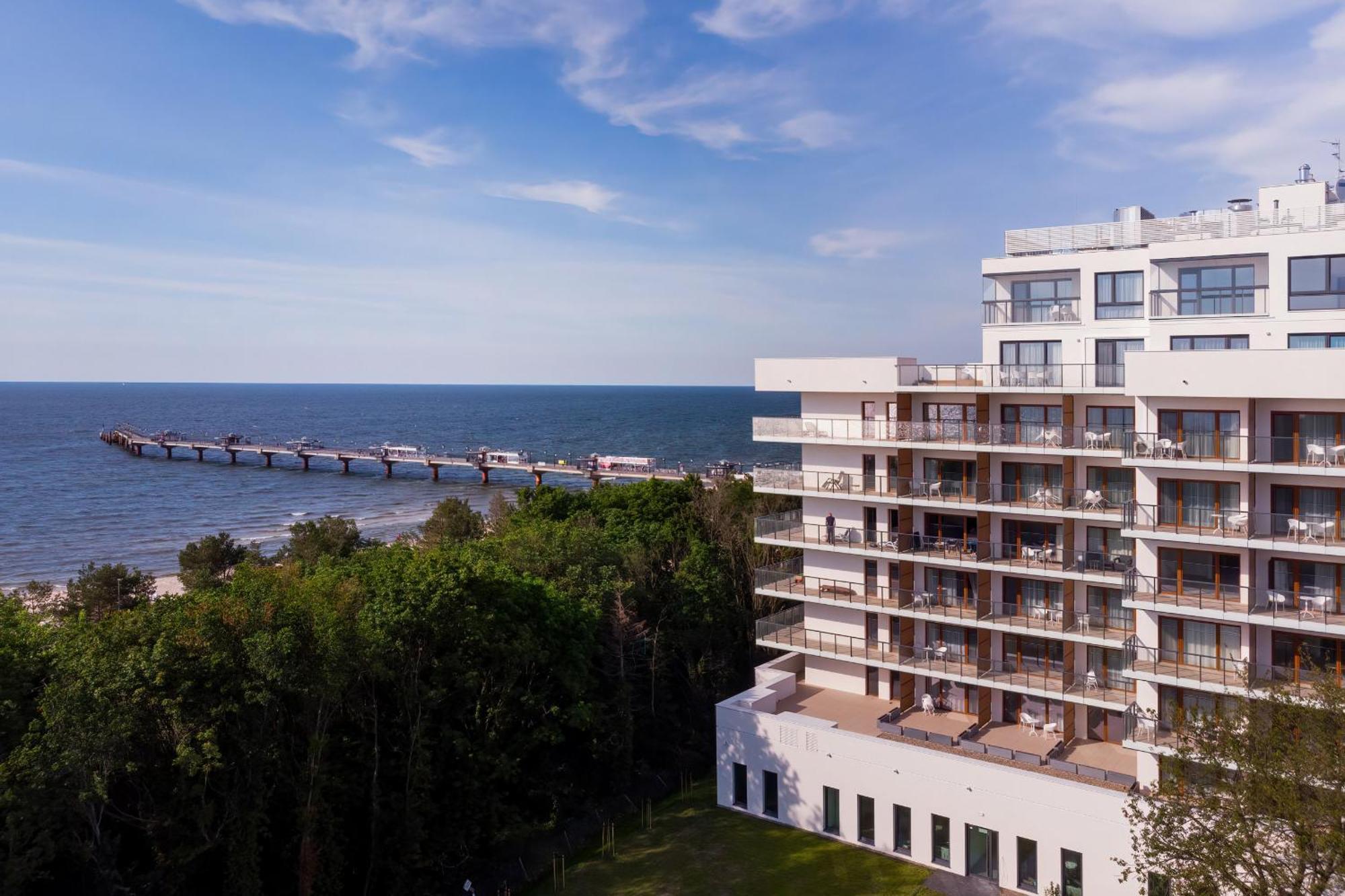 Aquamarina Prima Seaside Apartments By The Beach By Noclegi Renters مينززدرويه المظهر الخارجي الصورة